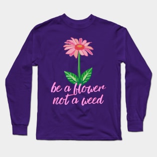 Flower Garden Daisy Long Sleeve T-Shirt